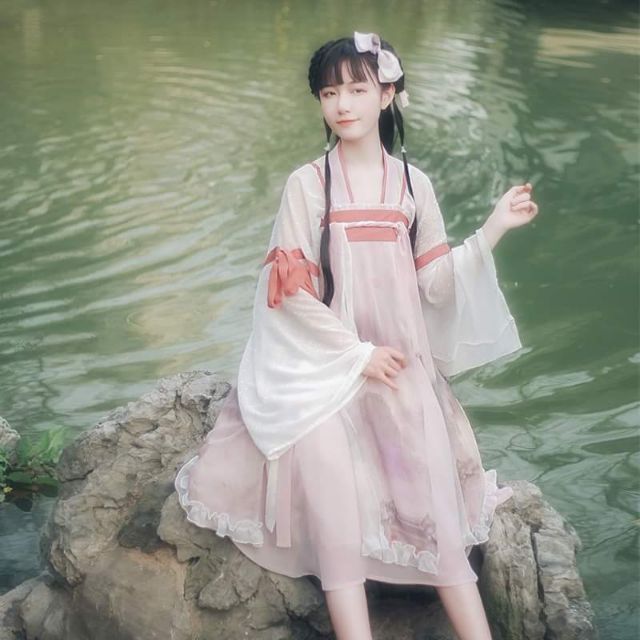 [ORDER]Đầm Lolita phong cách Trung Hoa Mây Mù Lưu Chuyển(có kèm ảnh thật+video)