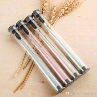 Bàn chải đánh răng lúa mạch than tre