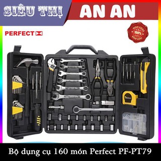 Bộ dụng cụ đa năng PERFECT PF-PT79 160 món cho gia đình bảo hành 12 tháng
