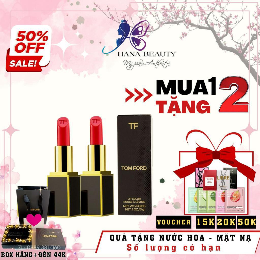 Son Tom Ford chính hãng, Son TomFord 16 Lip Color Matte Full Size 2023