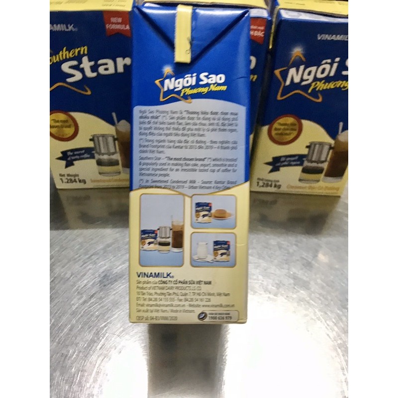 Sữa Đặc Có Đường Ngôi Sao Phương Nam Xanh Dương Hộp Giấy TL 1,284kg(06/22) | BigBuy360 - bigbuy360.vn