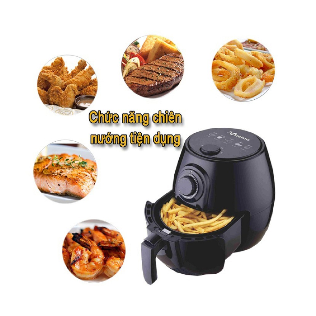 Nồi chiên không dầu Mishio MK01