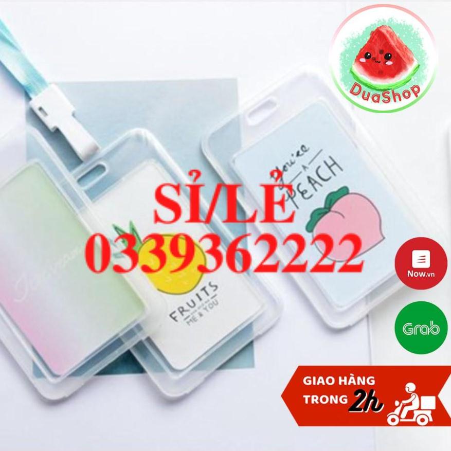 [ HAIANHSHOP ] Dây đeo thẻ tên học sinh/ sinh viên/ nhân viên văn phòng hàng đẹp - Áo đựng thẻ có dây đeo Duashop &gt;