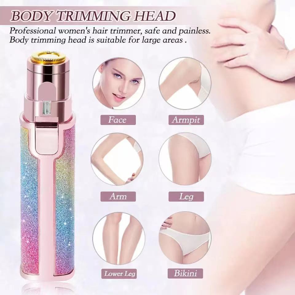 Máy Tẩy Lông Mày 2 Trong 1 Sạc USB Chất Lượng Cao