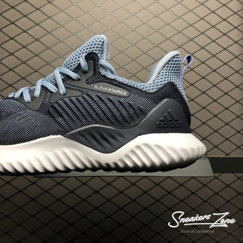 (FREESHIP+HỘP+QUÀ) Giày Thể Thao Sneakers   ALPHABOUNCE Beyond 2018 xanh dương xanh nước biển cực đẹp cho cả nam và nữ