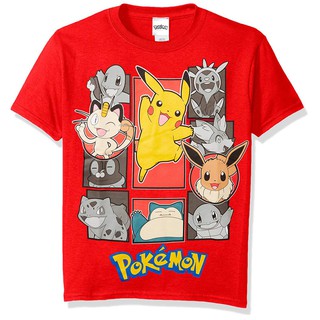 Áo Thun Tay Lỡ In Hình Pokemon Cá Tính Trẻ Trung Cho Nam