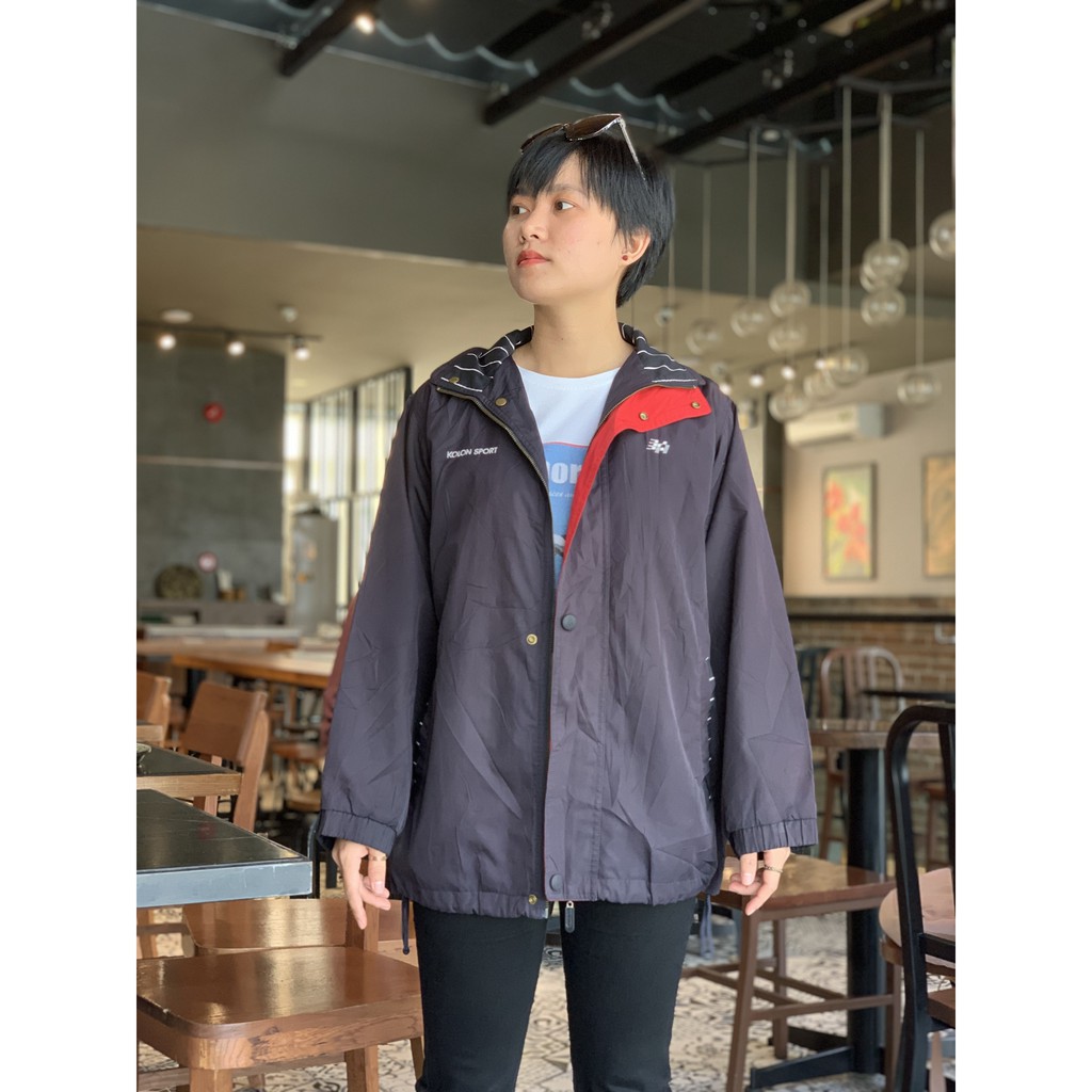 JACKET KOLON SPORT XANH ĐEN