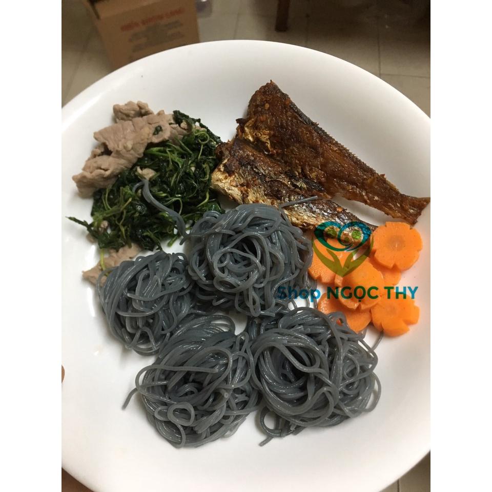 Bún gạo lứt ĐEN, mì gạo lức huyền mễ ăn eatclean giảm cân ăn kiêng healthy gói 500gr - NTFOOD
