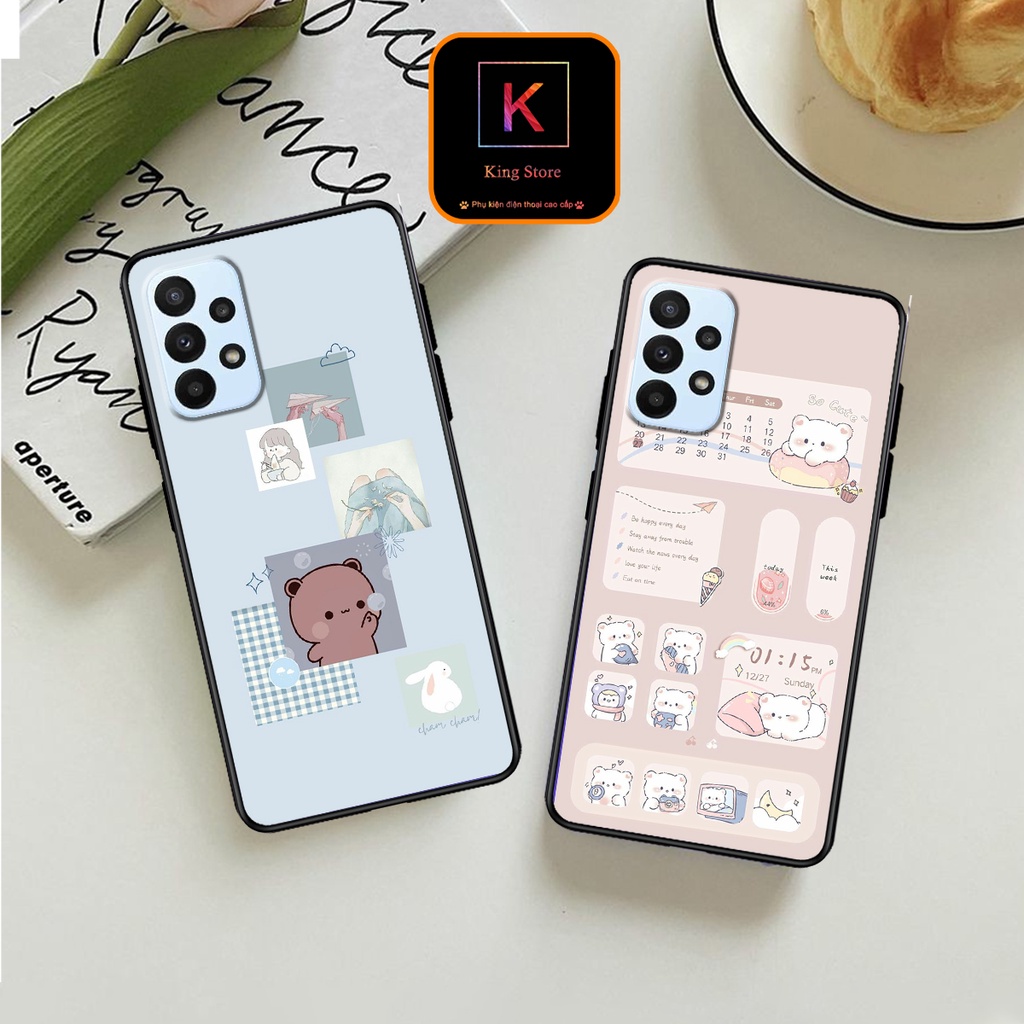 Ốp lưng Samsung A13 - Samsung A23 - Samsung A53 5G - Samsung A73 5G - Ốp Samsung in hình thỏ chibi đáng yêu