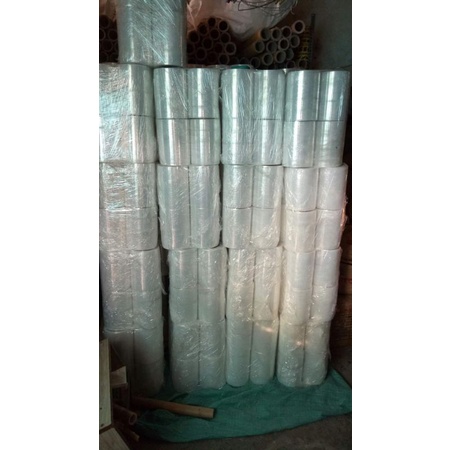 Cuộn 4kg khổ 50cm Màng PE, màng chít màu TRẮNG bọc quấn chống thấm hàng hóa