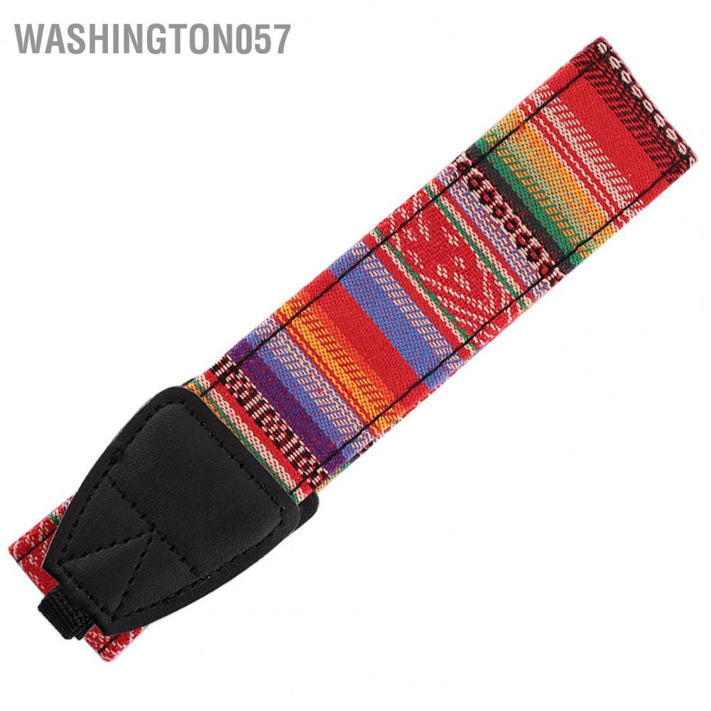 Washington057 Universal Adjustable Vintage Fashion Camera Shoulder Neck Belt Strap