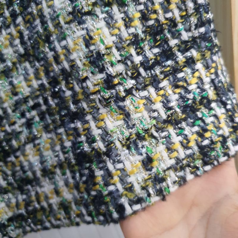 Quần short dạ tweed, hàng si