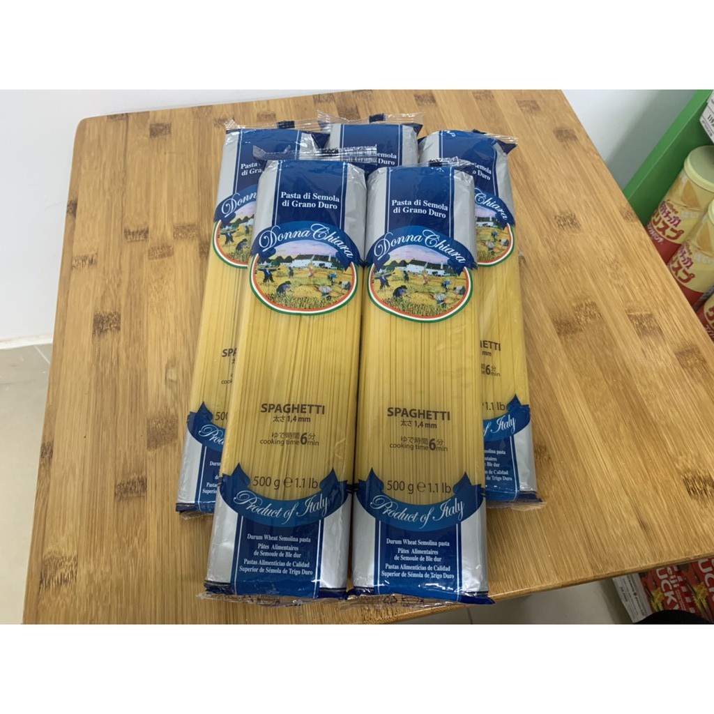 Mì Spaghetti Donna Chiara 1.4mm 500g