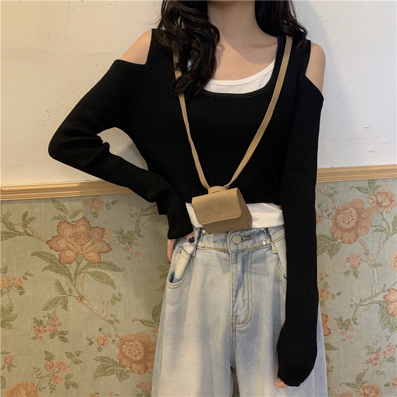 NRVP Áo Sweater Dài Tay Phong Cách Hàn Quốc Sành Điệu Dành Cho Nữ