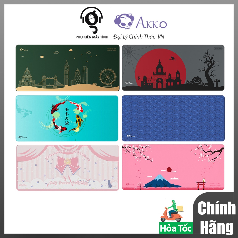 Bàn Di Chuột AKKO SIZE XXL (900x400x4mm) - Hàng Chính Hãng