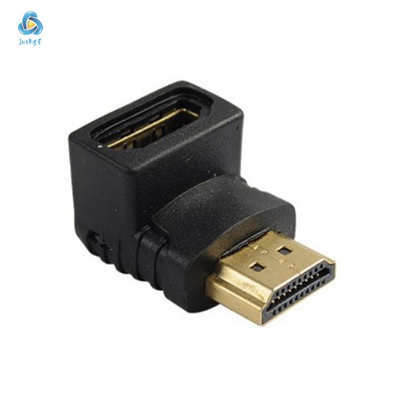 90  Degree Right Angle Gold plated HDMI Adapter A type Male to Female for 1080p  TV HDTV | BigBuy360 - bigbuy360.vn