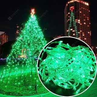 Đèn nháy kim 5 mét 8 chế độ màu xanh lá cây độc đáo