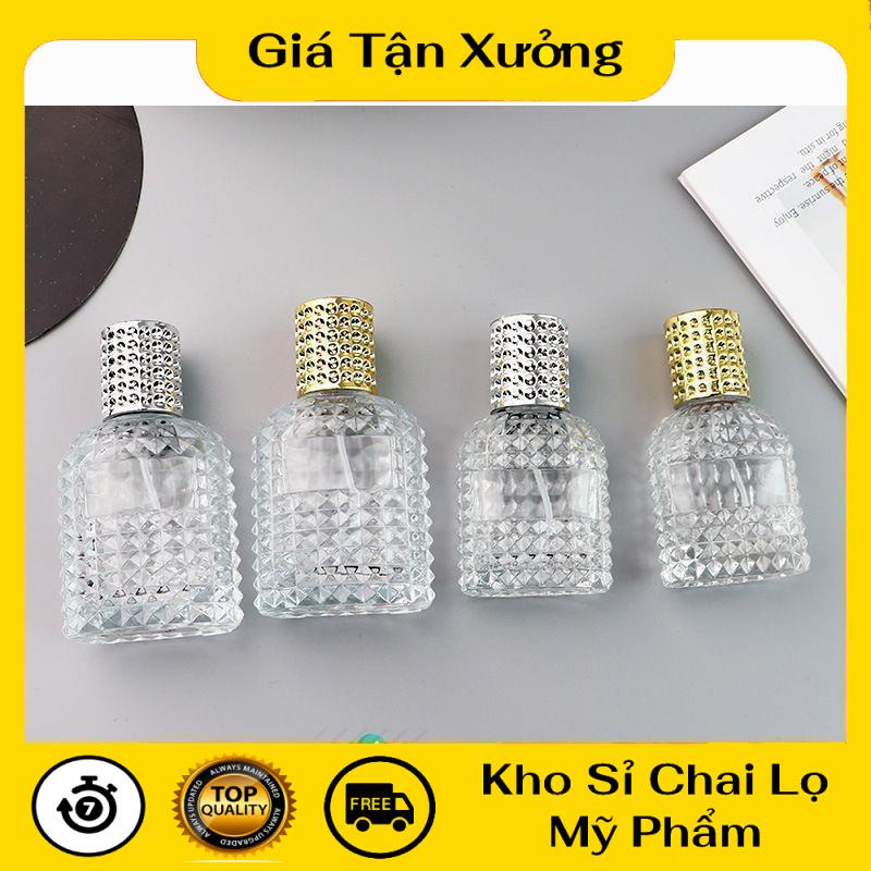 Lọ Chiết Nước Hoa ❤ TRÙM SỈ ❤ Chai lọ đựng nước hoa Valentino gai 30ml đựng dầu thơm , phụ kiện du lịch