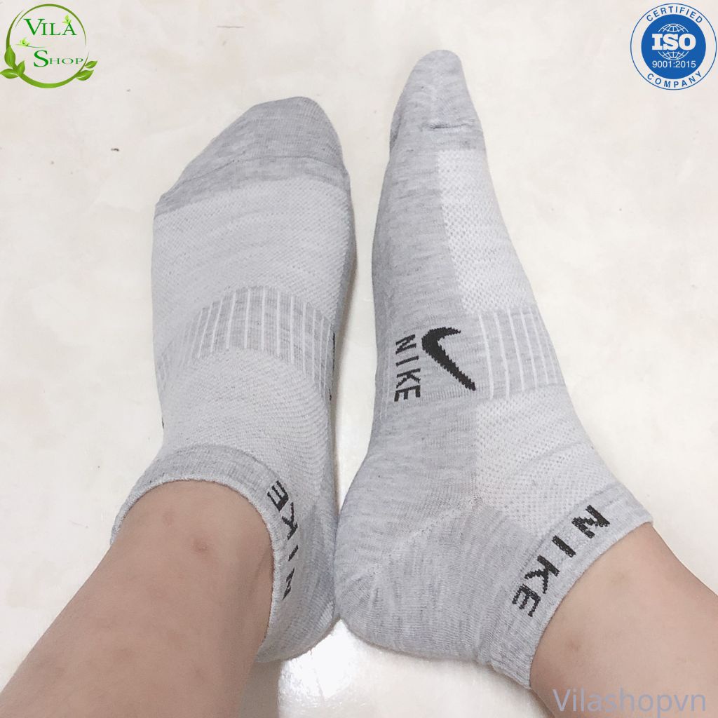 (Set 5 Đôi) Tất Cổ Ngắn Nam, Vớ Tất Nam Cổ Ngắn, Chất Liệu Cotton Thoáng Mát, Thấm Hút Tốt, Tiện Lợi