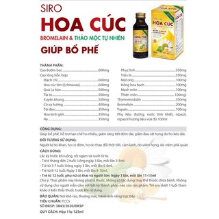 SIRO HOA CÚC