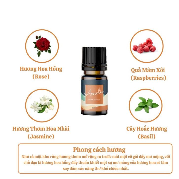 Tinh Dầu Nước Hoa Vùng Kín Nữ Amelie 5ml
