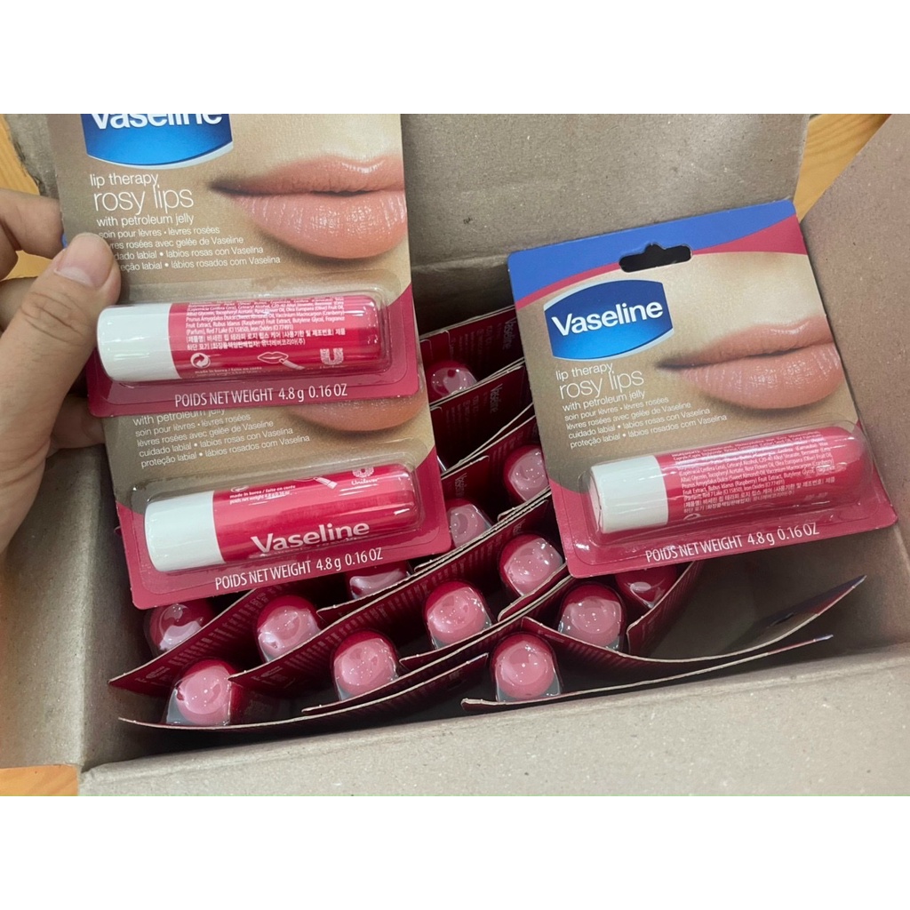 Dưỡng môi Vaseline đạng thỏi 4.8g Hàn Quốc