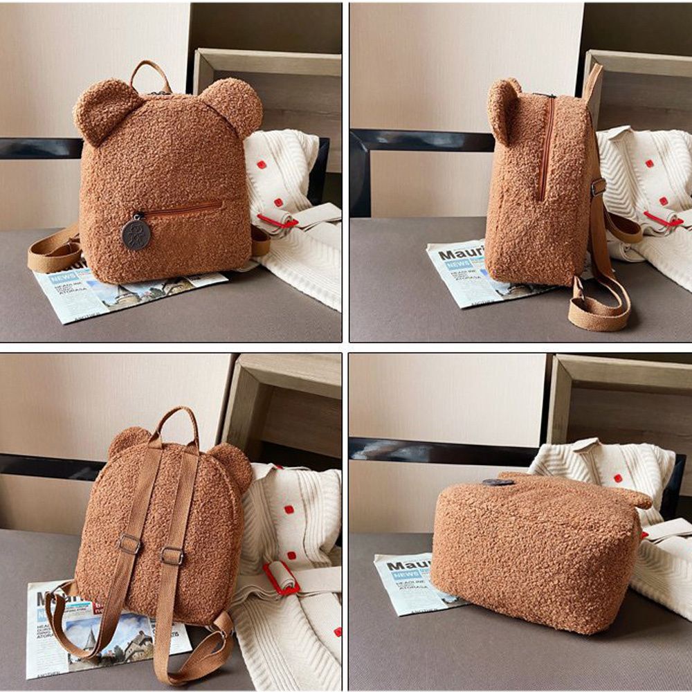 Ba lô mini đa năng hình gấu dễ thương