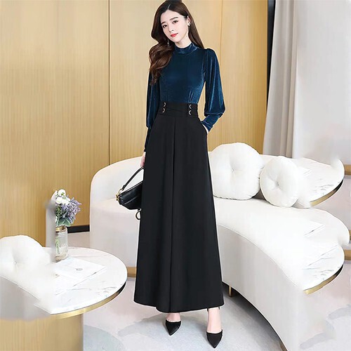 Quần ống suông cạp cao che khuyết điểm cho chị em văn phòng công sở LN01 | BigBuy360 - bigbuy360.vn