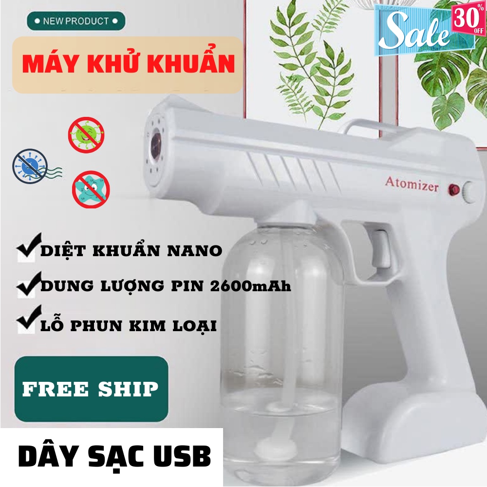 Máy phun khử khuẩn , Máy khử trùng ,diệt khuẩn cầm tay chất lượng cao tiện dụng ATILA SHOP