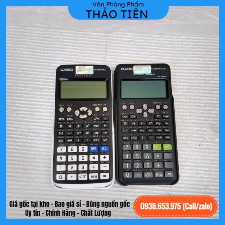 🔥kho sỉ vpp🔥 Máy tính Casio FX 570VN Plus –  580VNX Bảo Hành 7 NĂM Chính Hãng nhập khẩu THÁI LAN - VPP Thảo Tiên