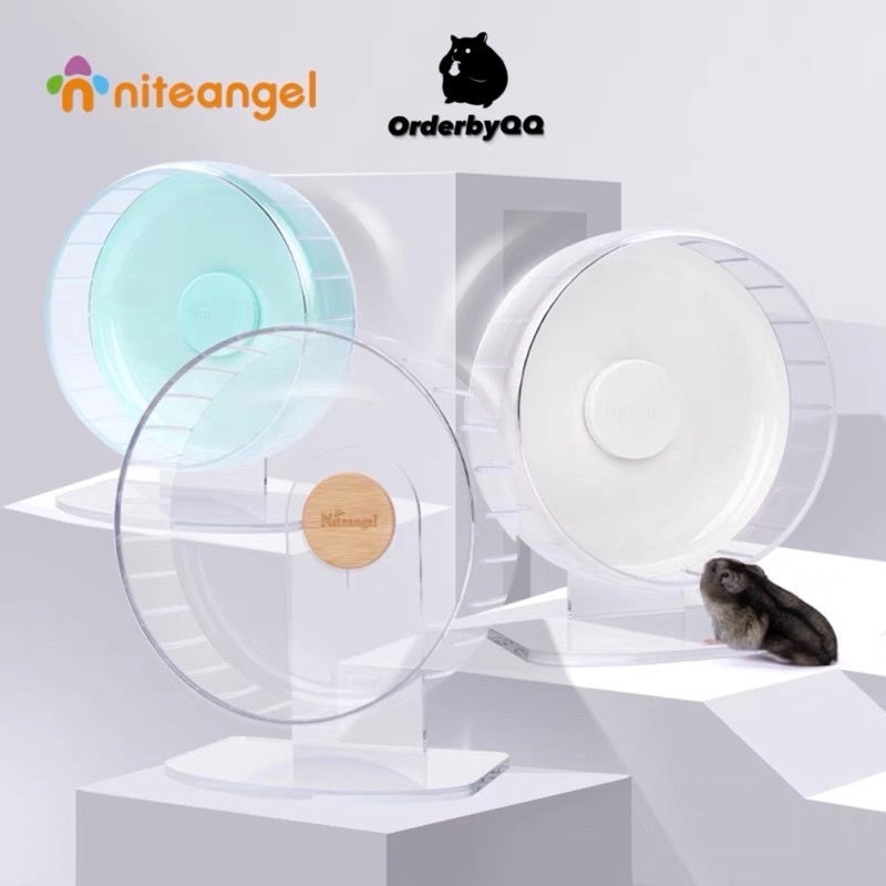 NITEANGEL Wheel Chống Ồn Đa Dạng Màu Sắc Dành Cho Hamster