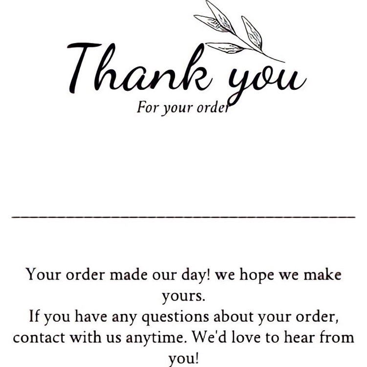 5 miếng dán niêm phong chữ thank you dán niêm phong cạnh hộp hàng nhỏ