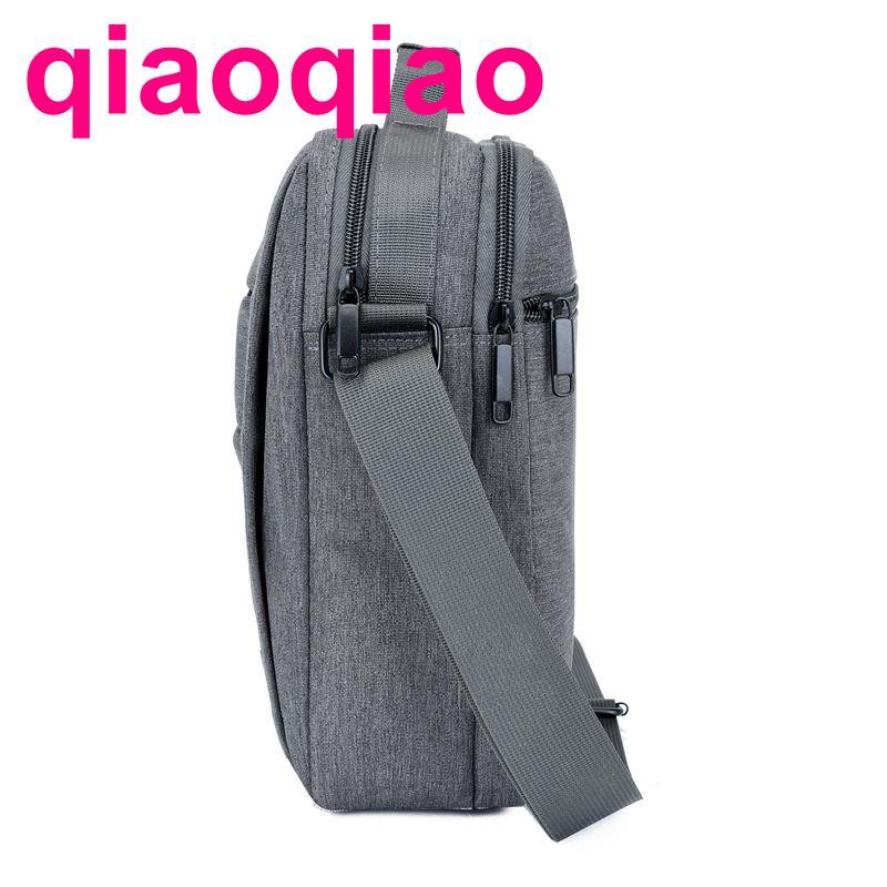 Men's Oxford cloth waterproof one-shoulder messenger bag new multifunctional lei