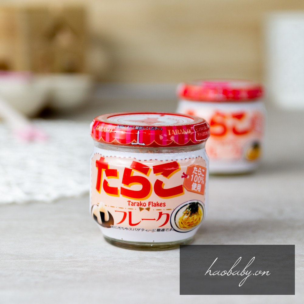 Ruốc Trứng Cá Tuyết Tarako Flakes Happy Foods 50g Cho Bé Ăn Dặm