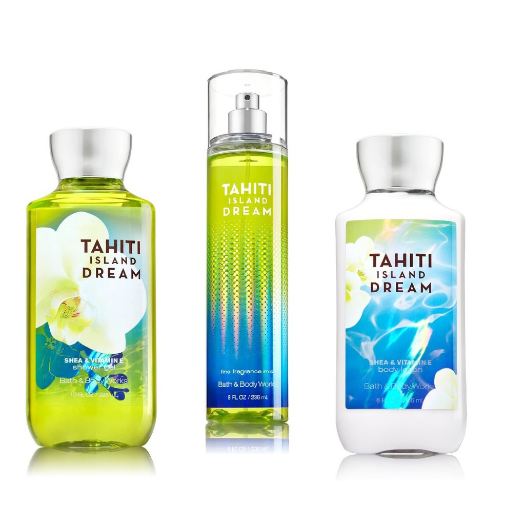 Gel tắm Bath & Body Works Tahiti Island Dream Shower Gel 295ml (Mỹ)