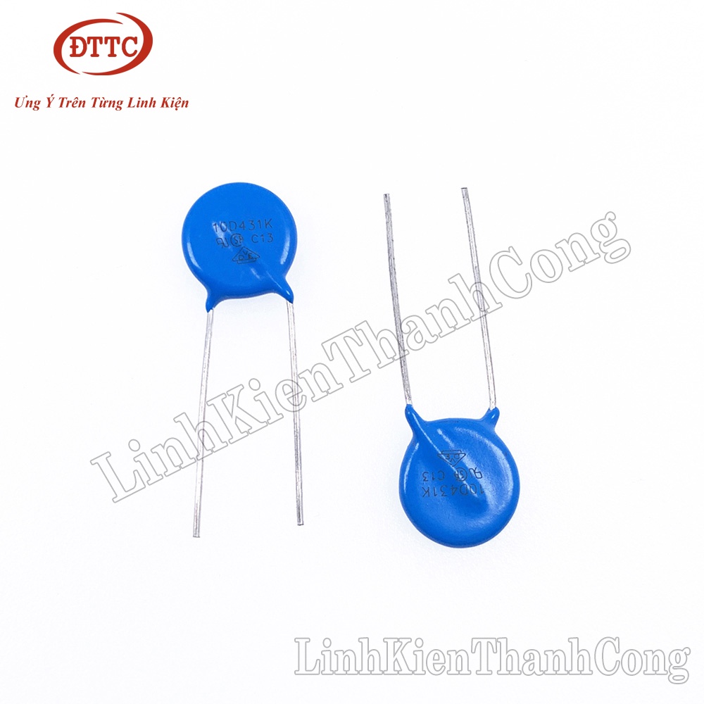 Tụ Chống Sét Varistor 10D431K 430V 10mm