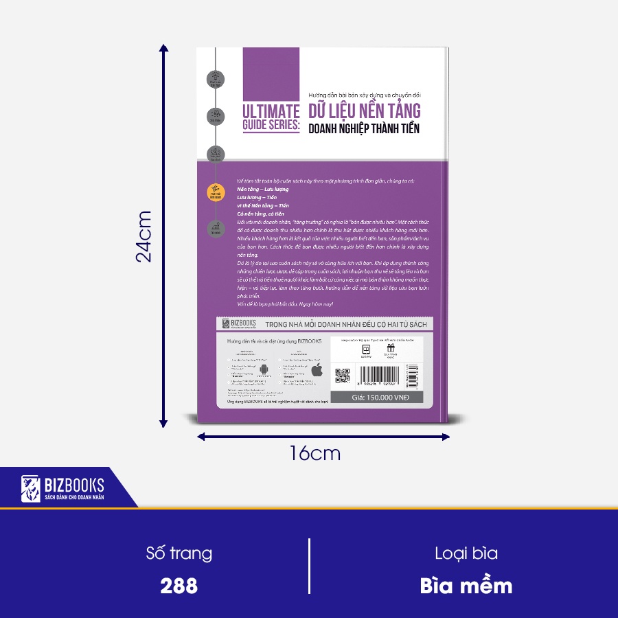 BIZBOOKS - Sách Ultimate Guide Series: Hướng dẫn bài bản xây dựng và chuyển đổi dữ liệu nền tảng doanh nghiệp thành tiền