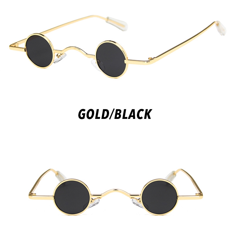 Kính Mát Gọng Tròn Màu Sắc Ngọt Ngào Phong Cách Retro