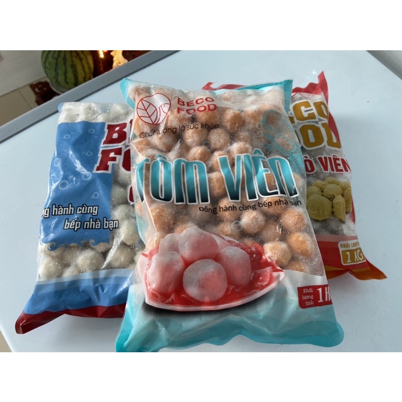 Cá viên chiên truyền thống thơm ngon nhãn hiệu BecoFood