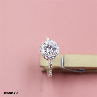Nhẫn Bạc Nữ Đính Đá Trắng