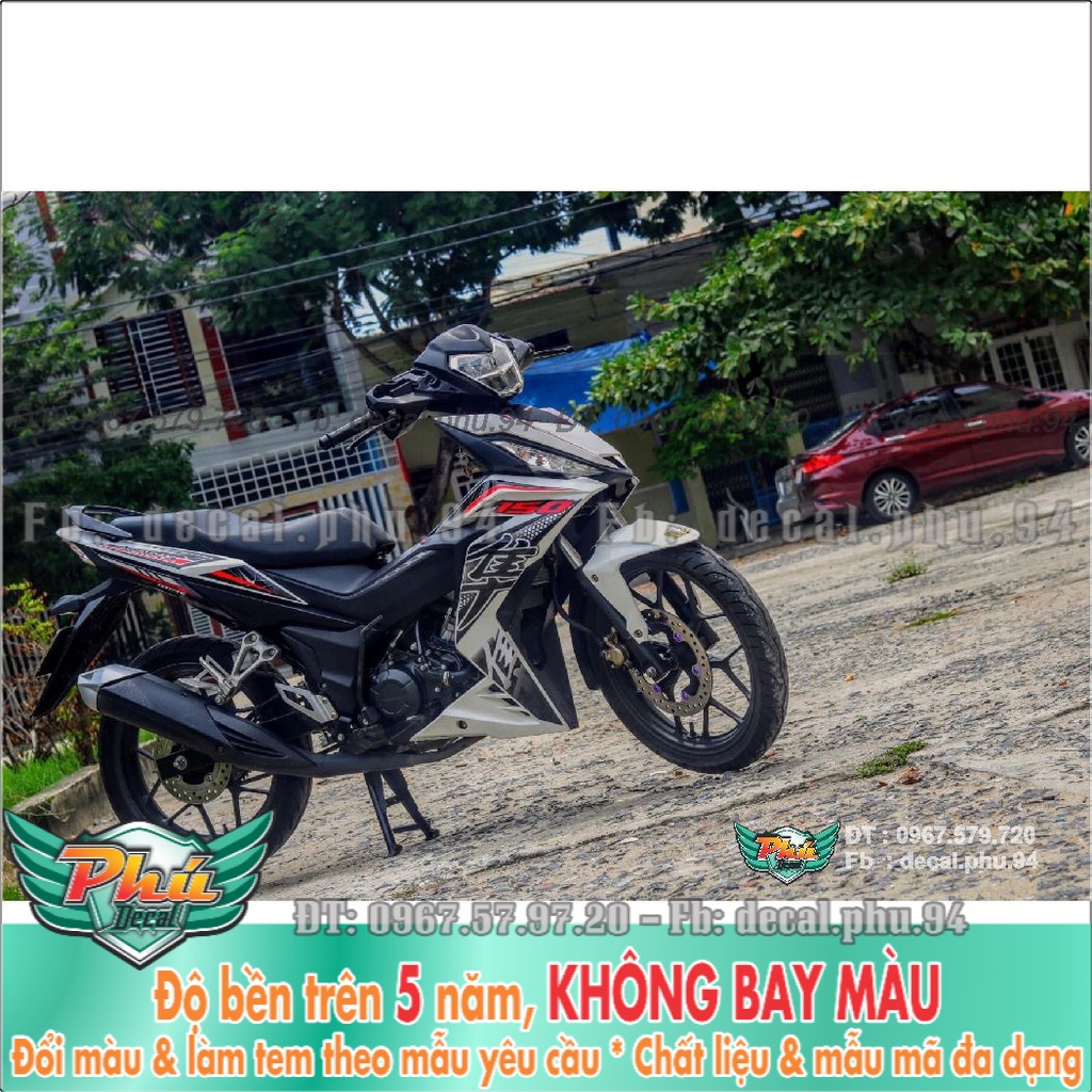 Tem Rời Winner Trắng đen Hayabusa (K) -1