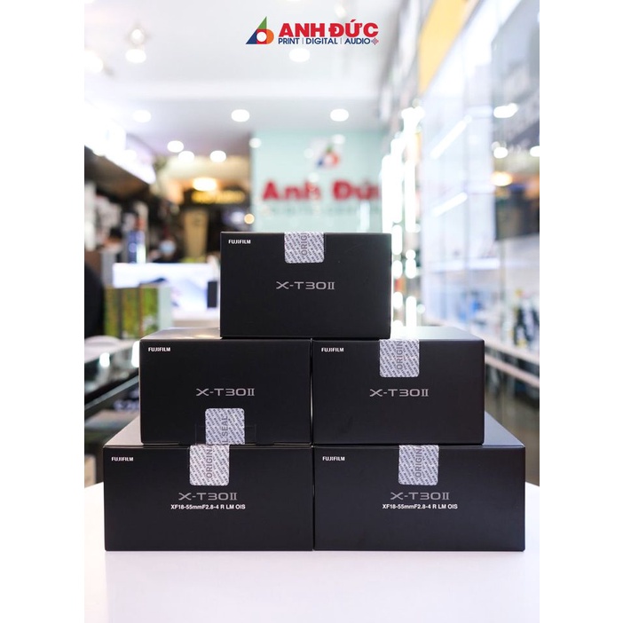 Combo máy ảnh Fujifilm X-T30 Mark II và Kit 18-55mm f/2.8-4, Bảo hành chính hãng 12 tháng Fuji Việt Nam