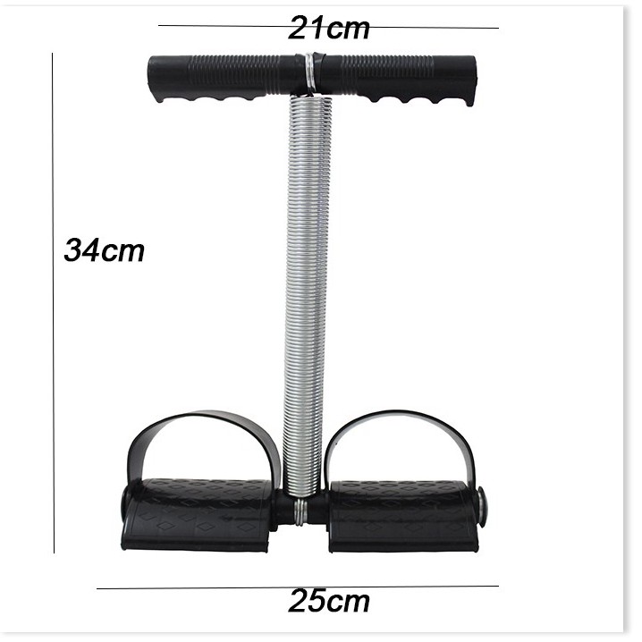 Dây kéo đàn hồi lò xo thép siêu bền Tummy trimmer dụng cụ thể dục tập gym cơ bụng tay eo lưng tại nhà tiện dụng
