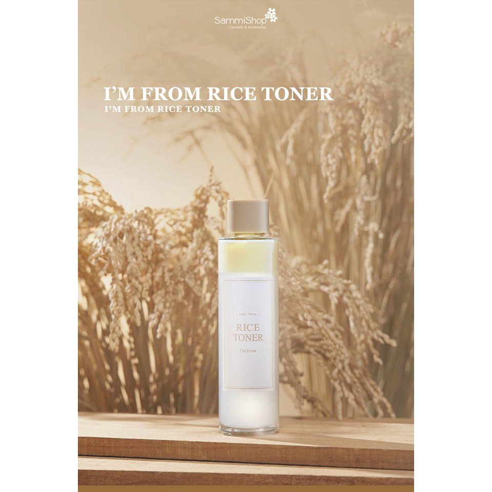 Nước hoa hồng chiết xuất từ gạo I'm im From Rice Toner