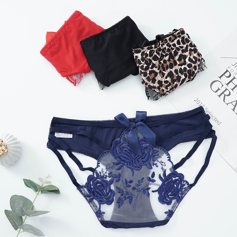 Quần lót ecmln họa tiết da báo quyến rũ thời trang cho nữ