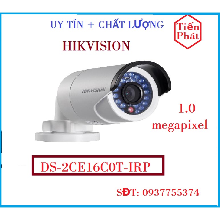 CAMERA HIKVISION DS-2CE16C0T-IRP