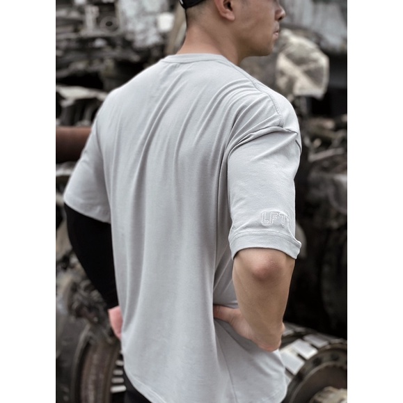 ÁO PHÔNG OVERSIZE T-0011| XÁM KHÓI