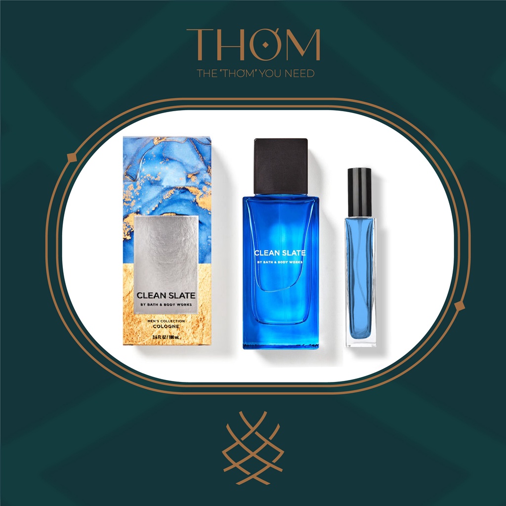 Nước Hoa Nam Bath &amp; Body Works Eau De Cologne  - CLEAN SLATE