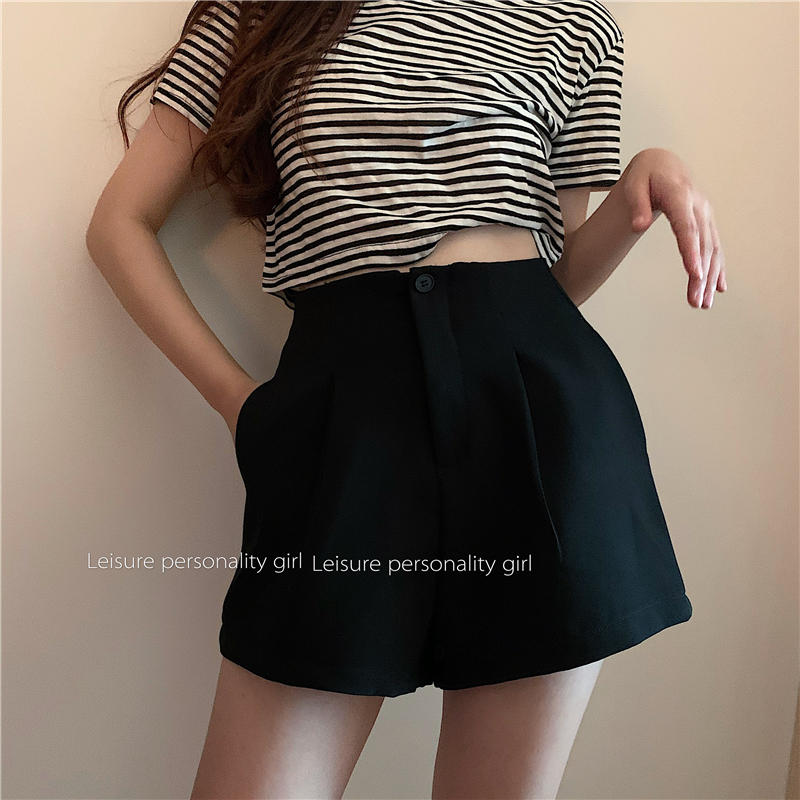 Quần Ngắn Cho Nữ Ống Rộng Lưng Cao Thời Trang Mùa Hè | BigBuy360 - bigbuy360.vn