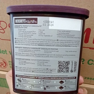 bột cacao hershey của mỹ 226g